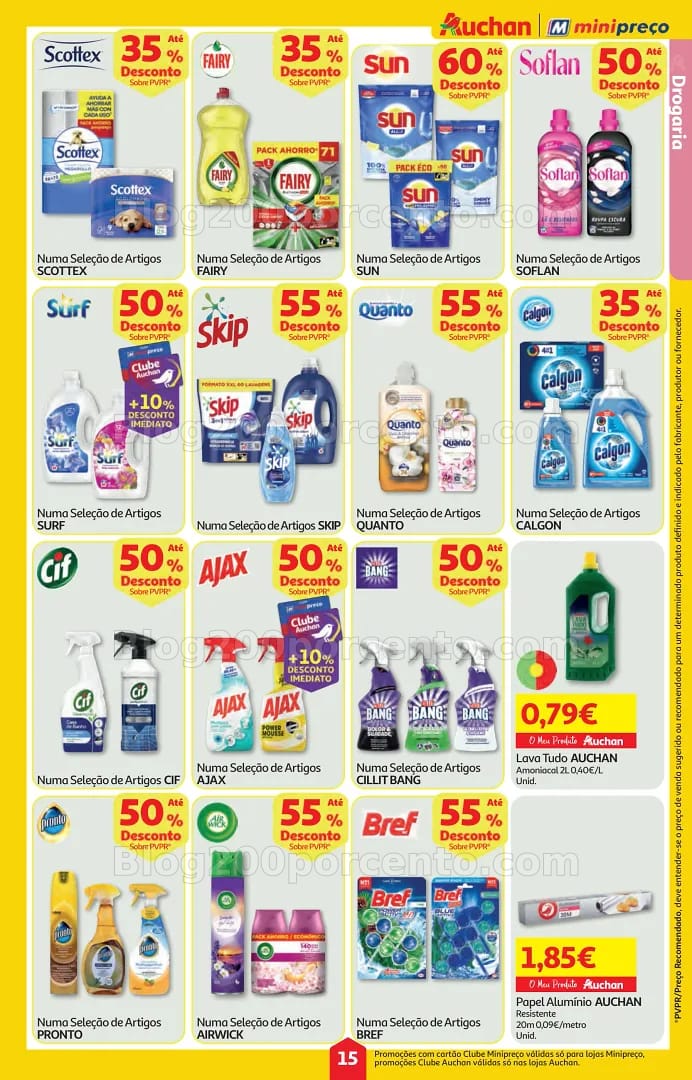 Antevisão Folheto MINIPREÇO - AUCHAN Promoções de 30 abril a 6 maio